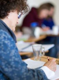 Homeopathy Student Bridget writing